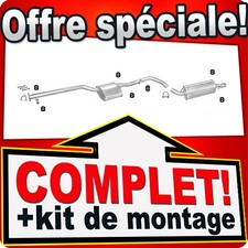 Ligne pot d'échappement pour