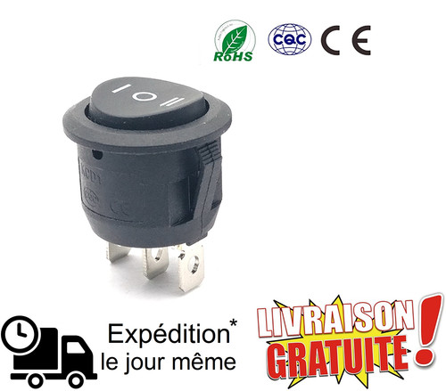 Bouton interrupteur off - bouton, on/off/on