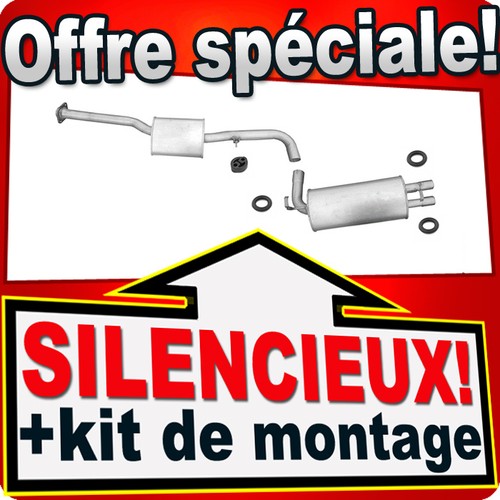 Silencieux arriere pour toyota - silencieux,