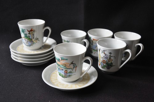 Tasses sous villeroy - sous-tasses,