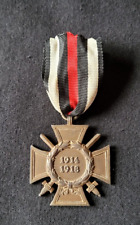 German Empire 1914-1918 WW1 German Medal Cross Combatant Cross Medal