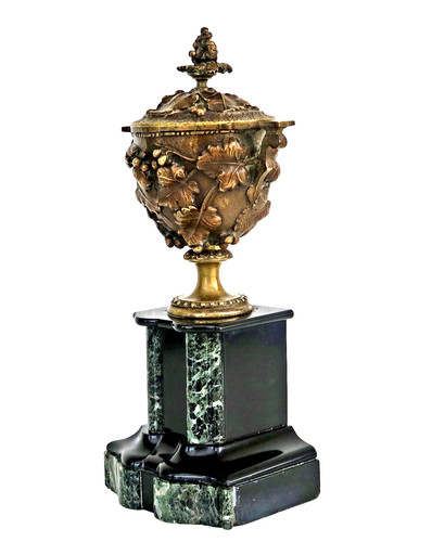 Cassolette bronze décor - bronze,
