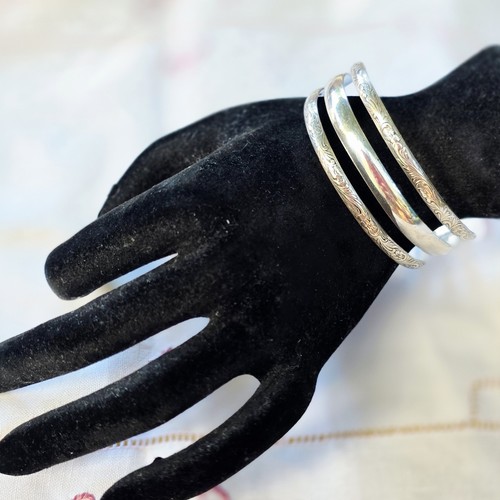 Ancien bracelet jonc triple - ancien,