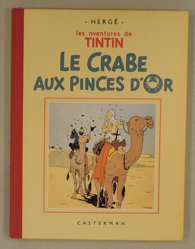 Tintin crabe aux - aux, d'or