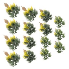  15 Pcs Palmier Artificiel Faux Arbre Miniature Palmiers En Plastique