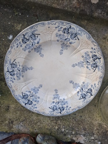 Assiette terre fer longwy - fer,