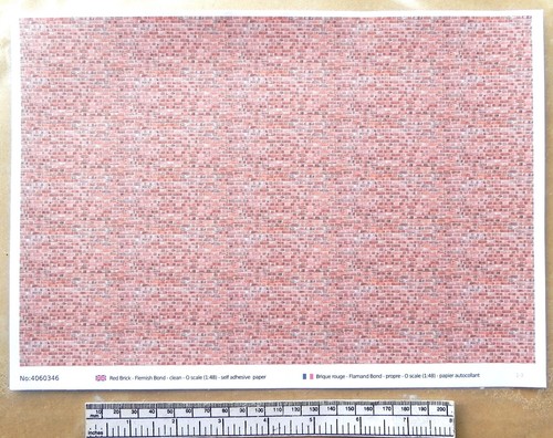 Papier autocollant rouge