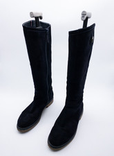TOMMY HILFIGER Femmes Bottes à Tiges Longues D'Équitation Gr 41 Eu Art 13818-30