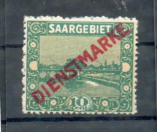Saar dienst 3axx abart mnh - saar,