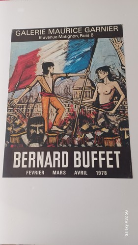 Affiche expo original bernard - affiche,