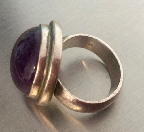 Grosse bague ancienne argent - ancienne,