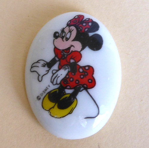 Fève mickey minnie disney - &,