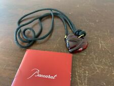 Baccarat Crystal Red Heart Necklace Model3
