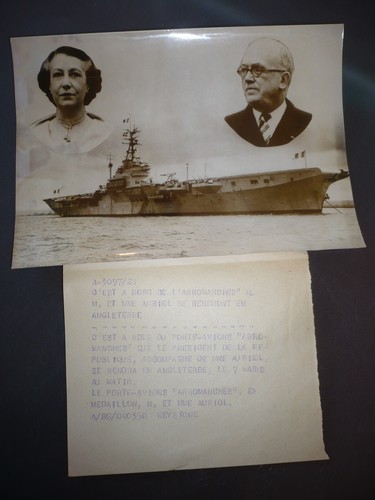 Photo vintage vincent auriol - photo,