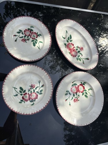 Lot assiettes céramique - 4,