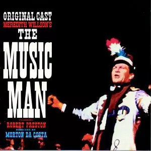 Broadway cast music man - cast,,