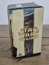 Coffret De 3 K7 Cassette Vidéo Vhs Star Wars