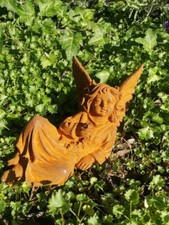 Ange en fonte Lavina rouille