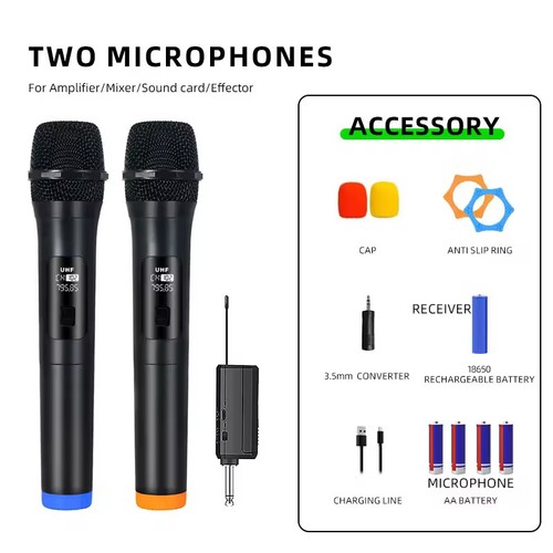 Microphones sans fil et - sans,
