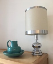 Ancien bassin à ablutions (?) et son pichet en céramique De Verclos Nabeul