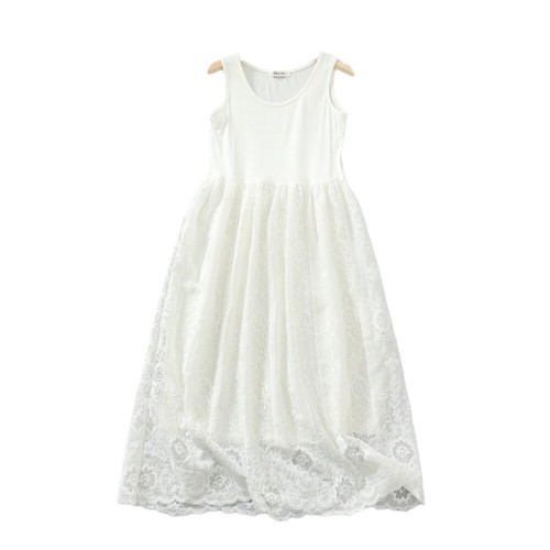 Dentelle femme brodé robe - dentelle,