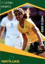2014 2015 MATILDAS World Cup Card LEEMA KHAMIS 1st Edition Australia