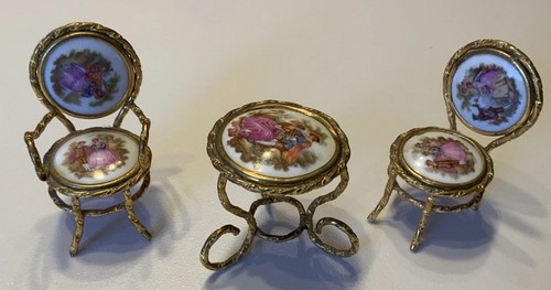 Limoges mobilier miniature - , 1