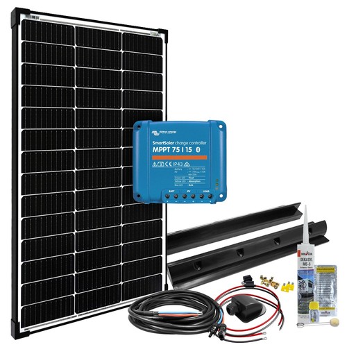 Installation solaire caravane
