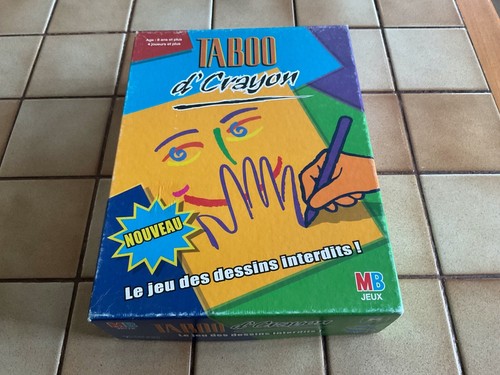 Taboo crayon le jeu - taboo,