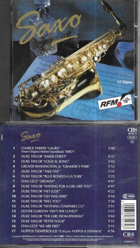 Rare saxophone sax - cd, saxo