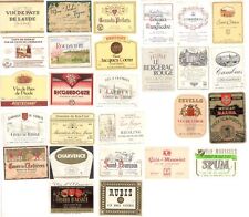 27 MISCELLANEOUS WINE LABELS FRANCE