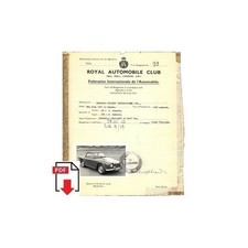 1963 Triumph TR 4 with 1991 cc