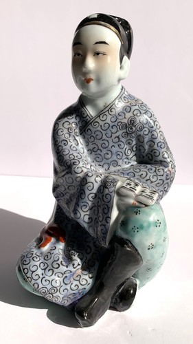 Rare sculpture porcelaine - en,