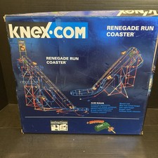 K'NEX Renegade Run Coaster, New in Open Box, 674pcs