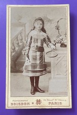 Photo CDV 1890 BOISDON PARIS