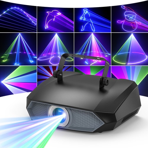 Projecteur laser rgb - 2w,