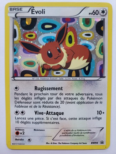 Pokémon jcc évoli bw94 - pokémon,