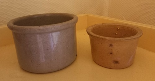 Faisselle ancienne 1 pot - faisselle,
