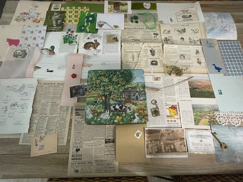 Lot junk journal - junk, campagne