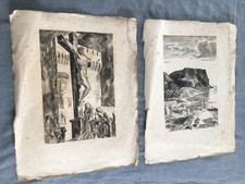2 ANCIENNES GRAVURES A