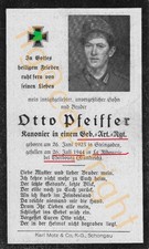 STERBEBILD  SOLDAT  ALLEMAND