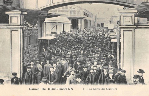 Cpa usines dion bouton - dion, /