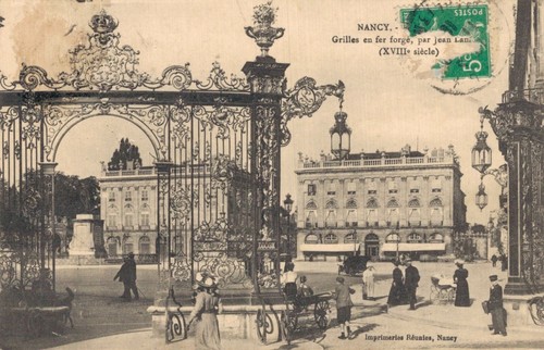 Cpa dep 54 - 54/nancy, grilles