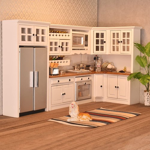 Dollhouse kitchen modern - dollhouse,