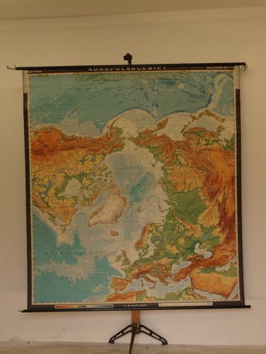 Zone polaire nord - polaire, hémisphère