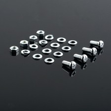  FRONT FENDER BRACKET SCREW (4) SET NEW BOLT KAWASAKI S3 S1 250 B,KH/400 S3,KH