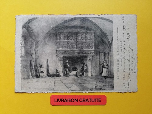 Cpa gravure ancienne vieux - le,
