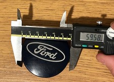 4 x caches moyeu noir pour