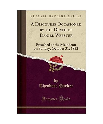 Discourse occasioned the - a,