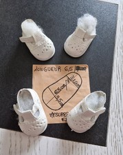 CHAUSSURES POUPÉE  6.5 CM X